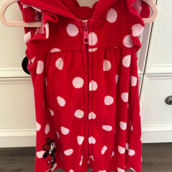 Disney Minnie Mouse Pool Cover Up for Toddlers Size 2 - Picture 5 of 6